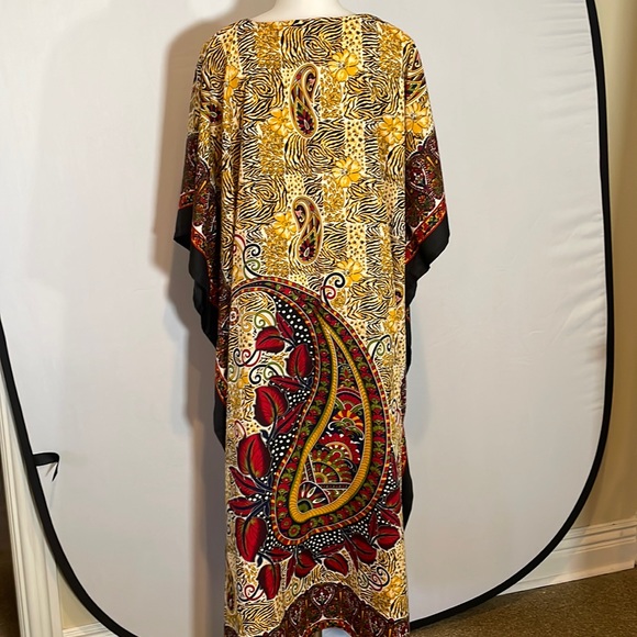 Sante Classics Floral Boho Maxi Dress Kaftan - Picture 3 of 8